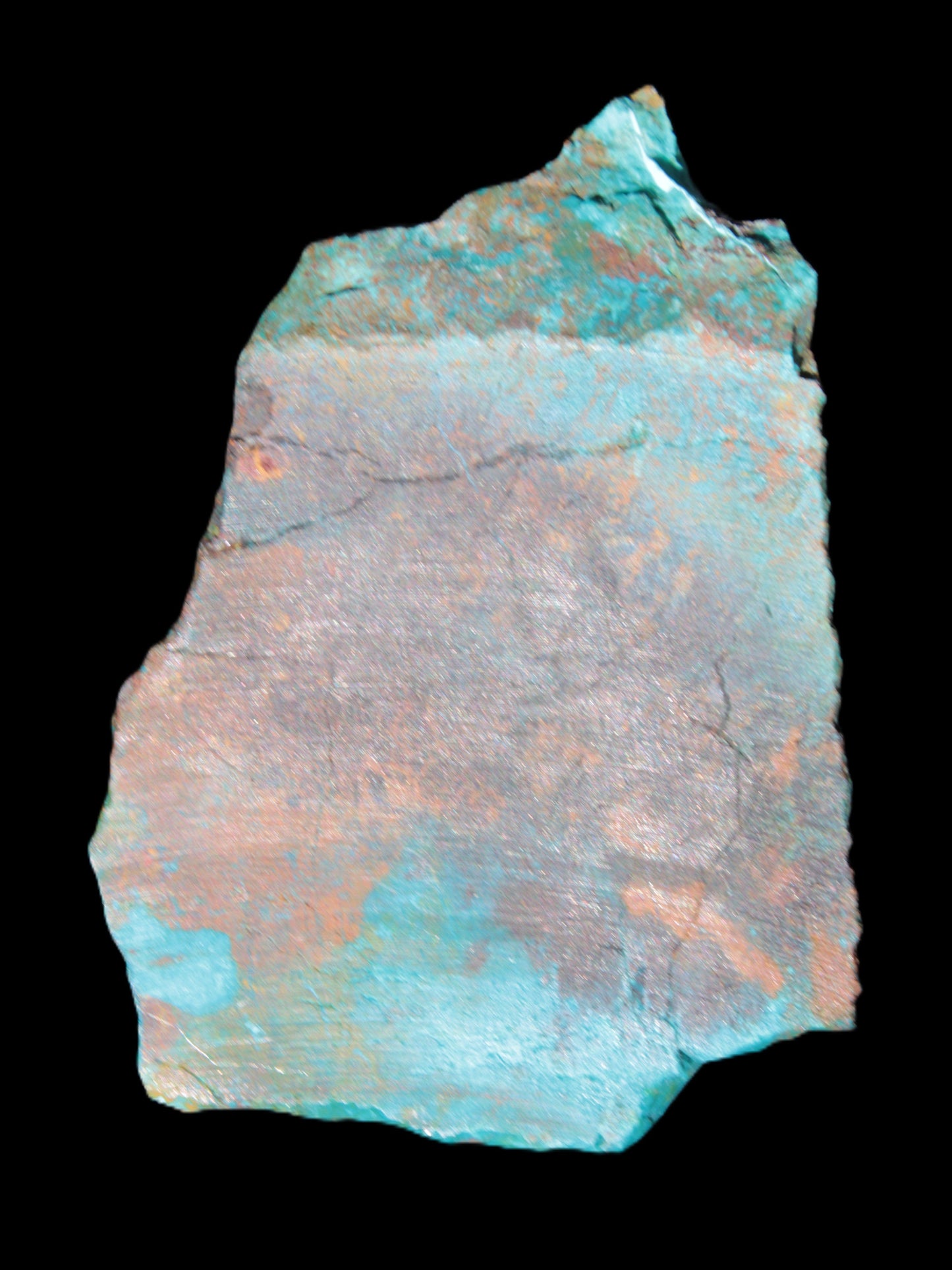 Chrysocolla rough specimen from Arizona 69*40*50*127g Rocks and Things Store