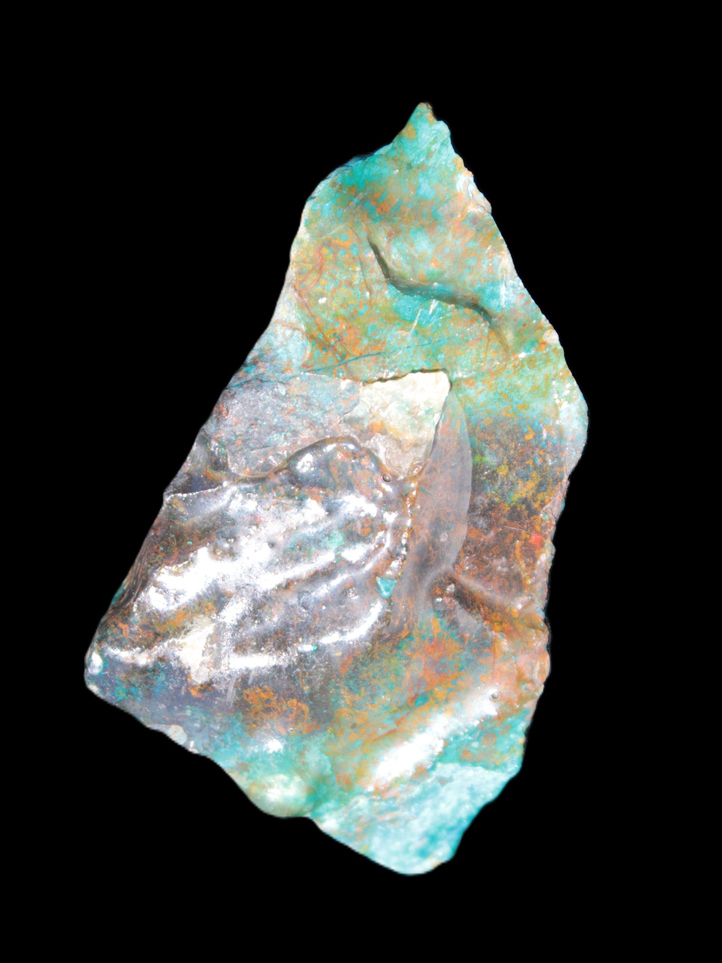 Chrysocolla rough specimen from Arizona 69*40*50*127g Rocks and Things Store