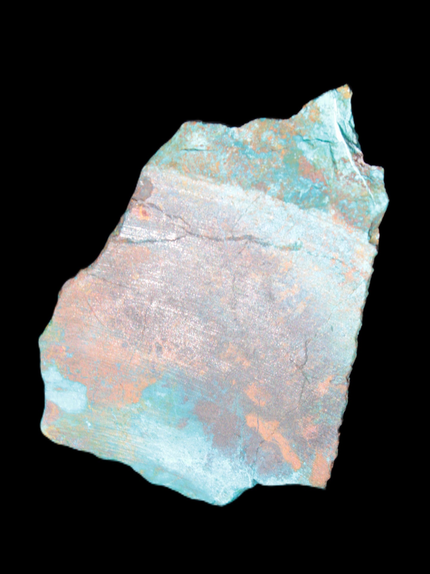 Chrysocolla rough specimen from Arizona 69*40*50*127g Rocks and Things Store