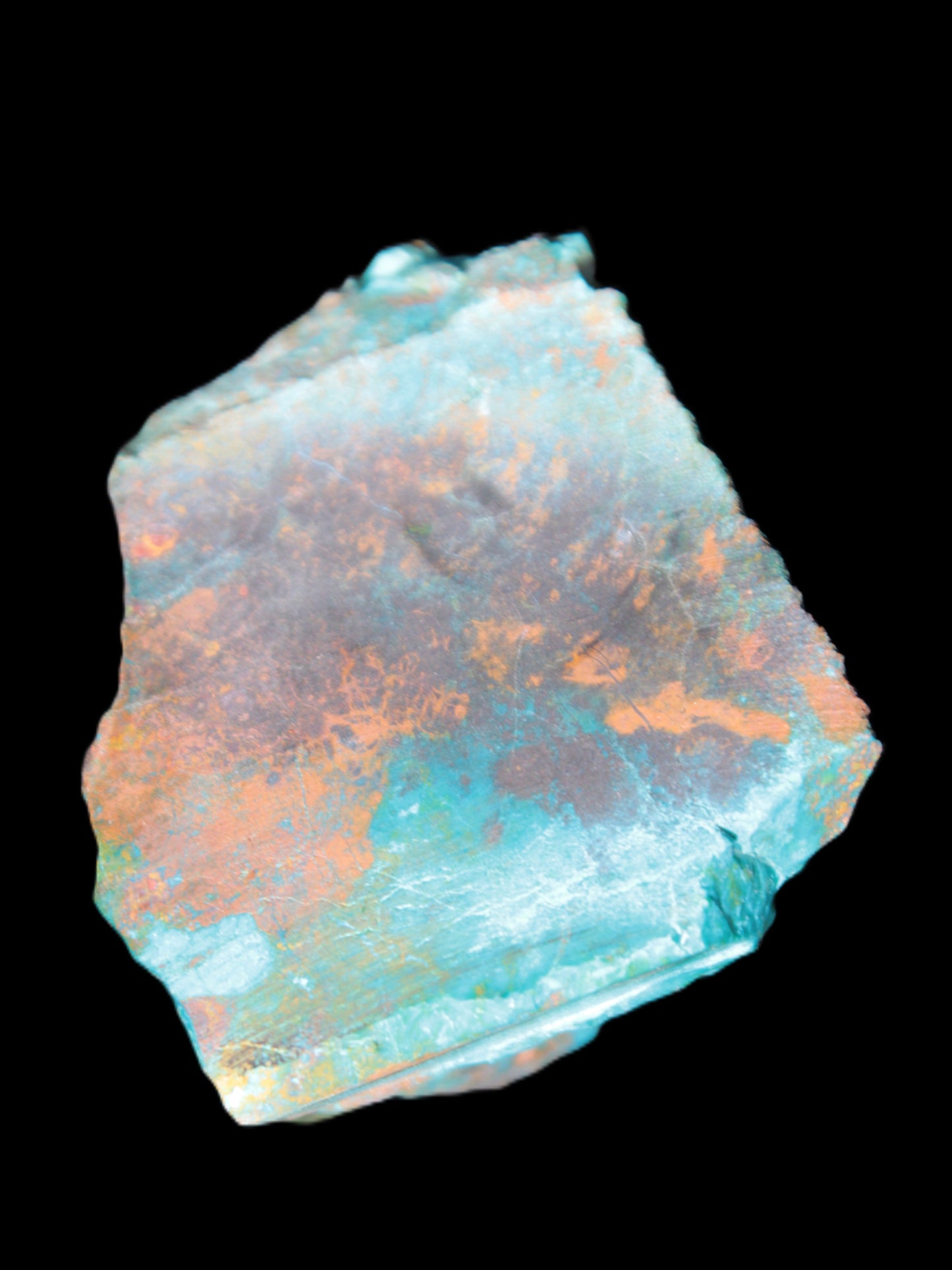 Chrysocolla rough specimen from Arizona 69*40*50*127g Rocks and Things Store