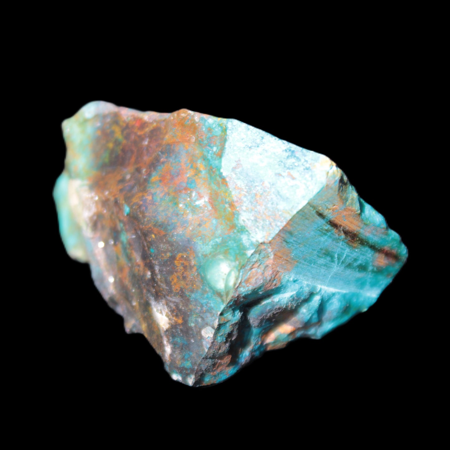 Chrysocolla rough specimen from Arizona 69*40*50*127g Rocks and Things Store