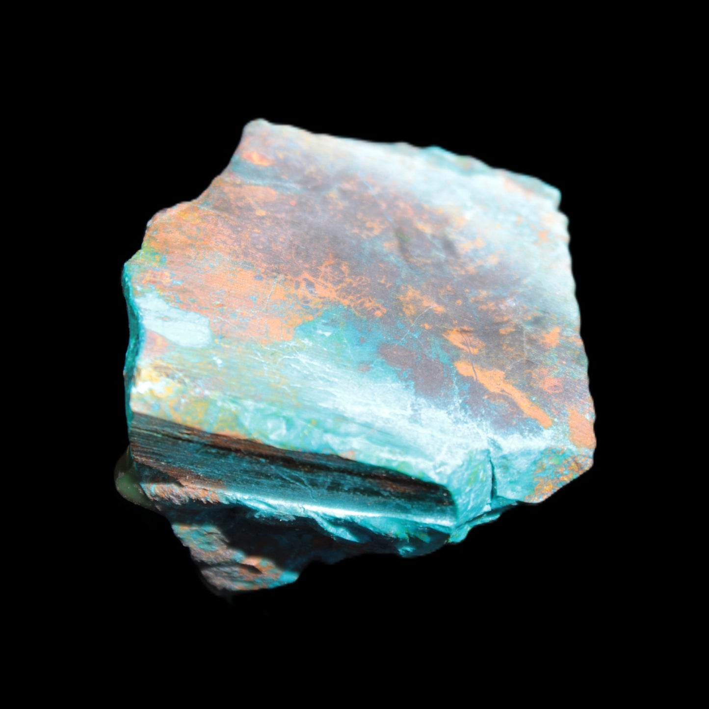 Chrysocolla rough specimen from Arizona 69*40*50*127g Rocks and Things Store