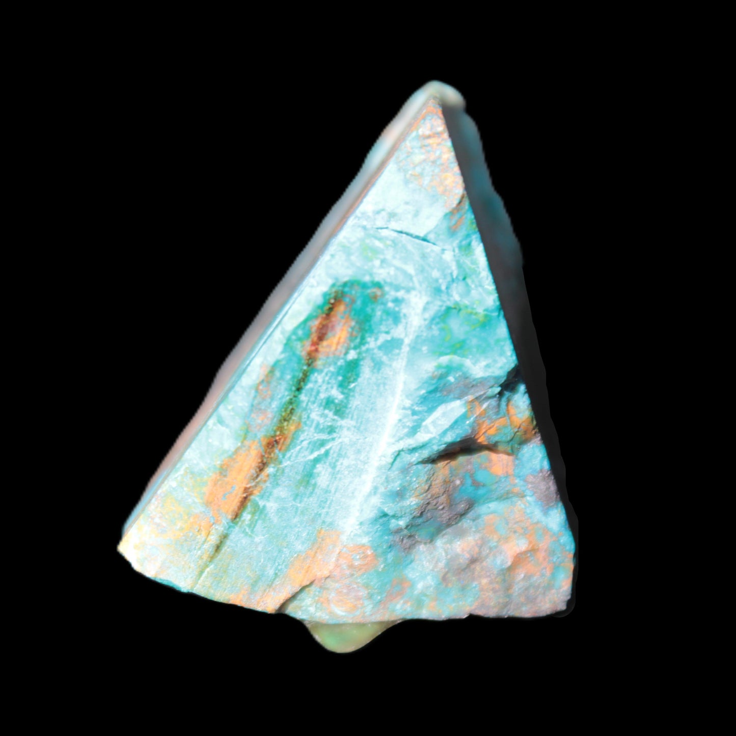 Chrysocolla rough specimen from Arizona 69*40*50*127g Rocks and Things Store