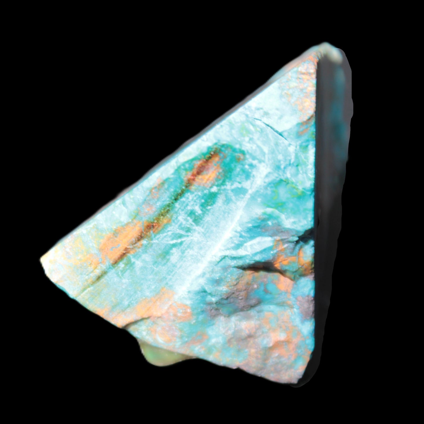 Chrysocolla rough specimen from Arizona 69*40*50*127g Rocks and Things Store