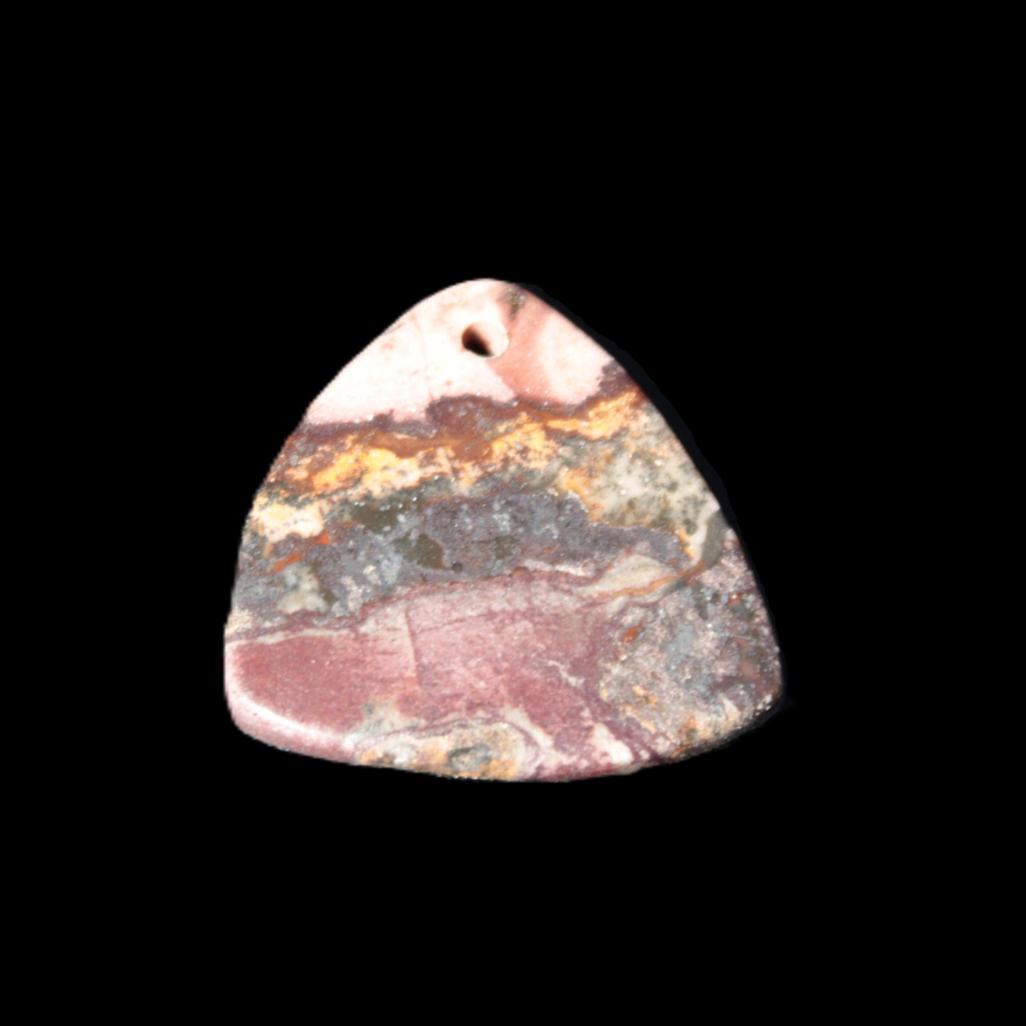 Dendritic Jasper pendant 27*27*4mm 5.6g Rocks and Things Store