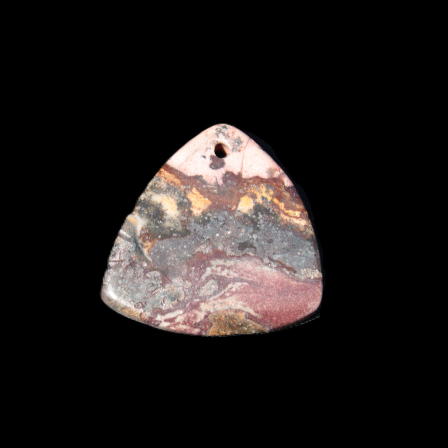 Dendritic Jasper pendant 27*27*4mm 5.6g Rocks and Things Store