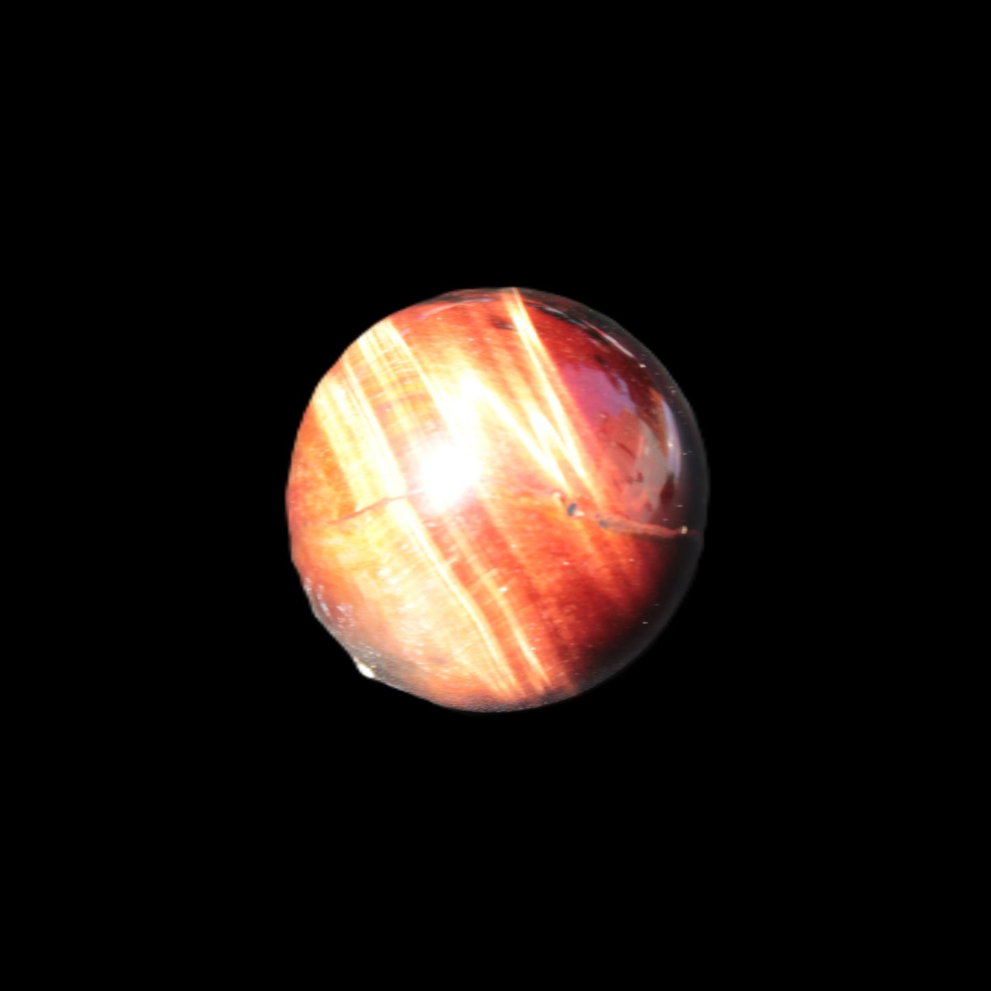 Red Tigers Eye sphere 29mm 35g Rocks and Things Store