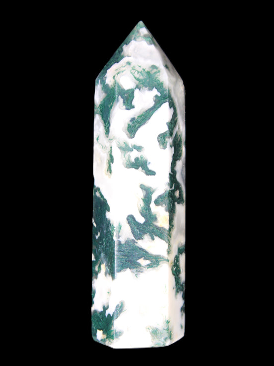 Moss Agate wand 85mm 76g Rocks and Things Store