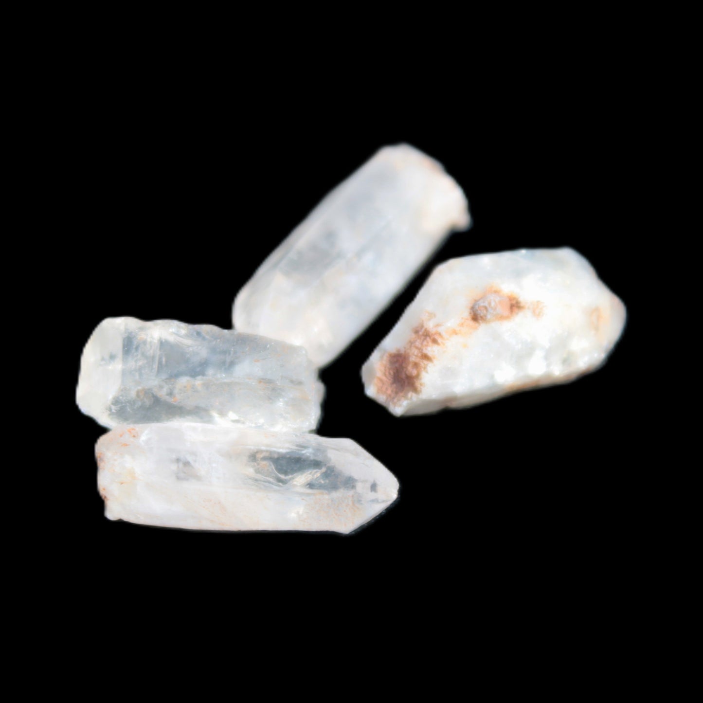 Fenster Enhydro Hydrocarbon 4 crystals 9-10g in sunlight - Rocks and Things Store