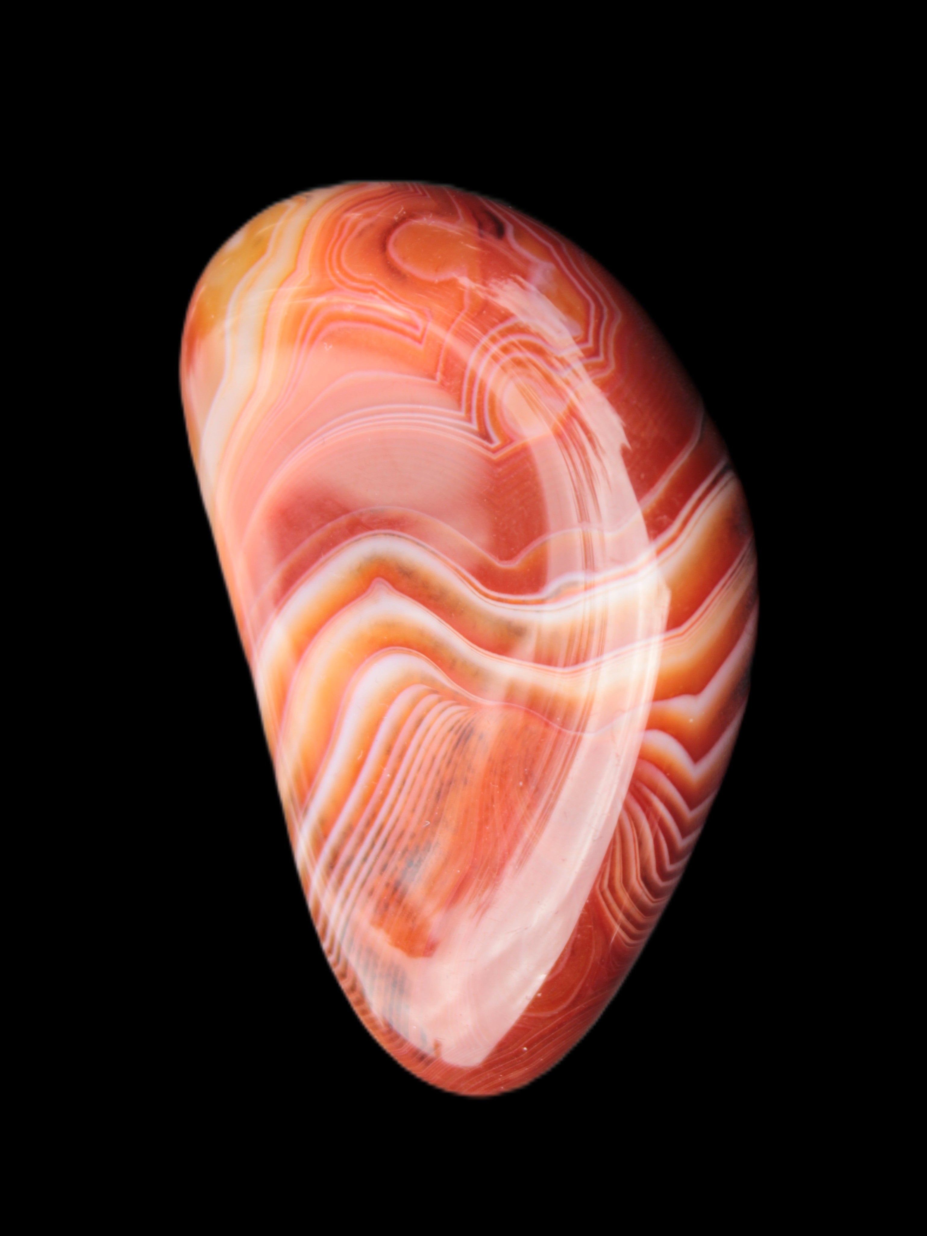 Crazy Lace Agate 36*52mm 50.5g in bright sunshine - Rocks and Things Store