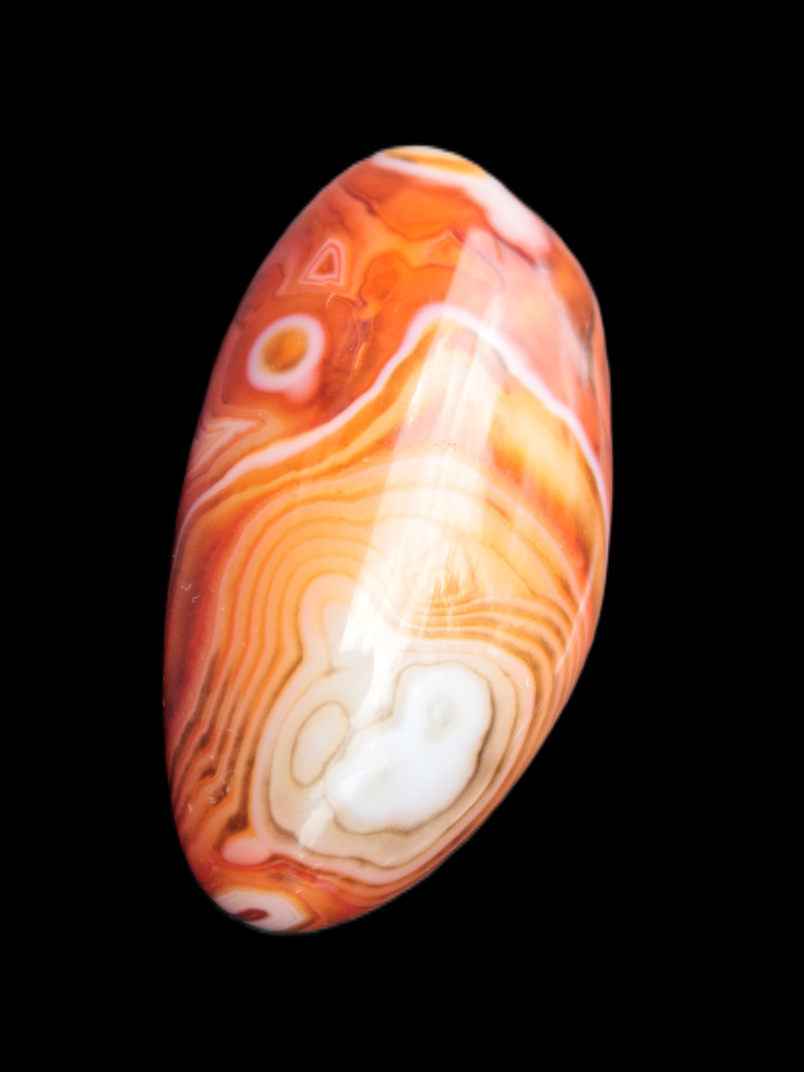 Crazy Lace Agate 51*29mm 46.2g in bright sunlight - Rocks and Things Store