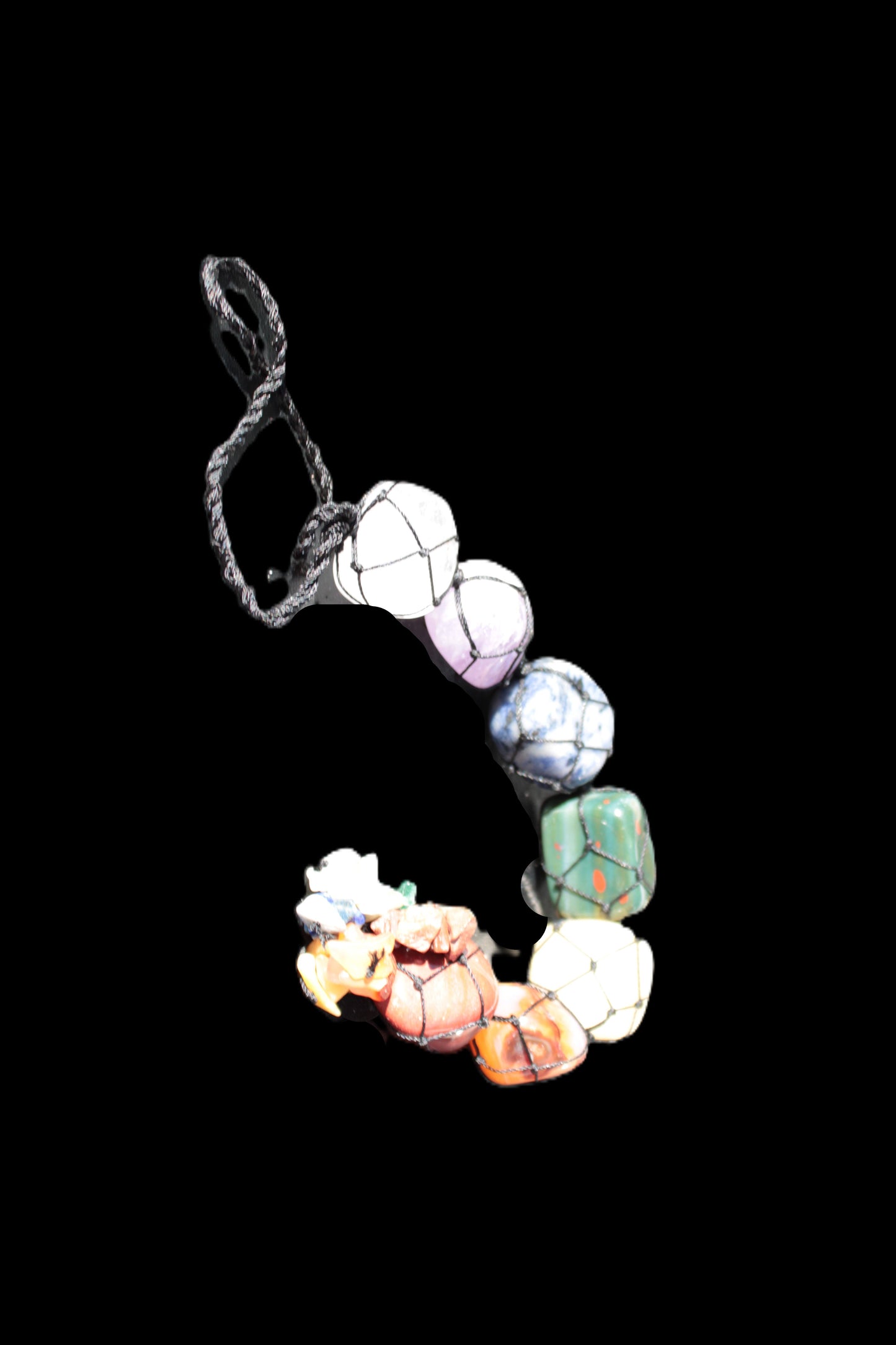 Seven Chakra Hanging ornament 298mm Rocks and Things Store