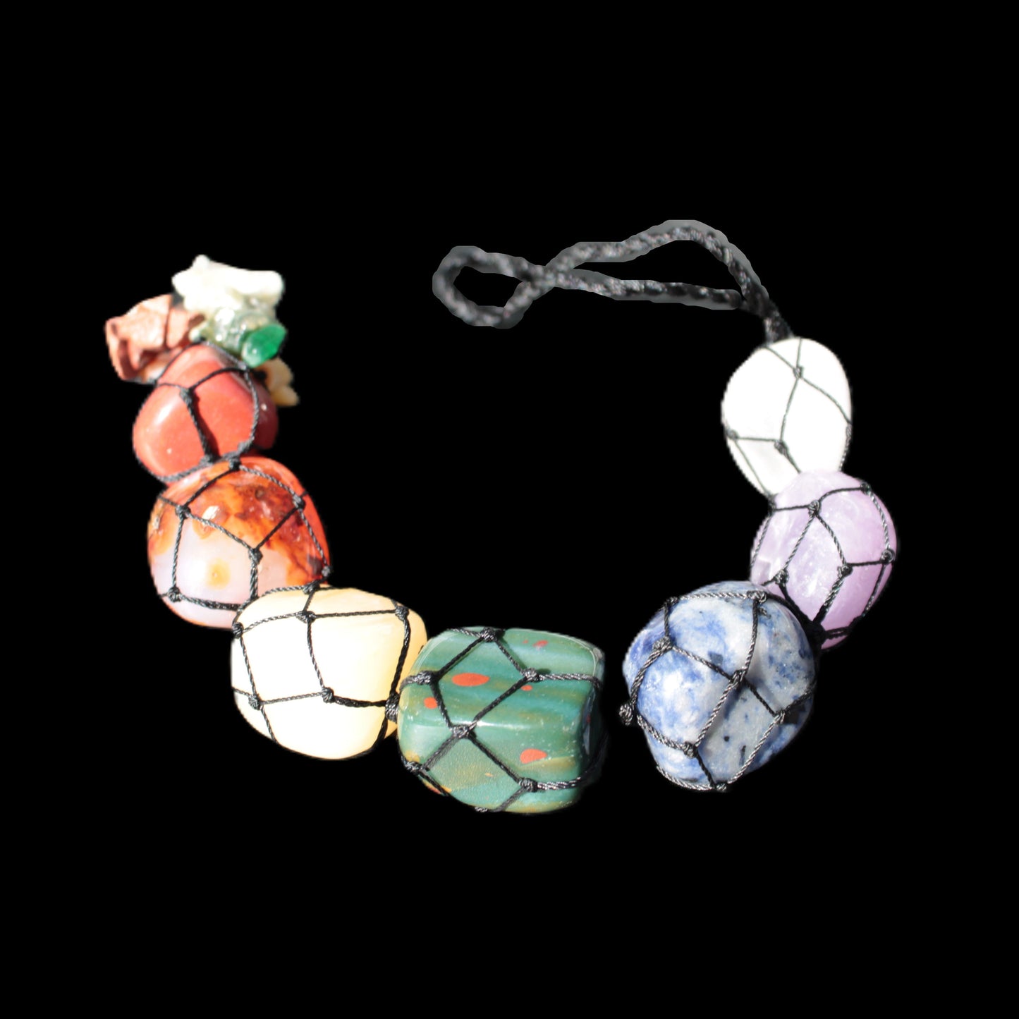 Seven Chakra Hanging ornament 298mm Rocks and Things Store