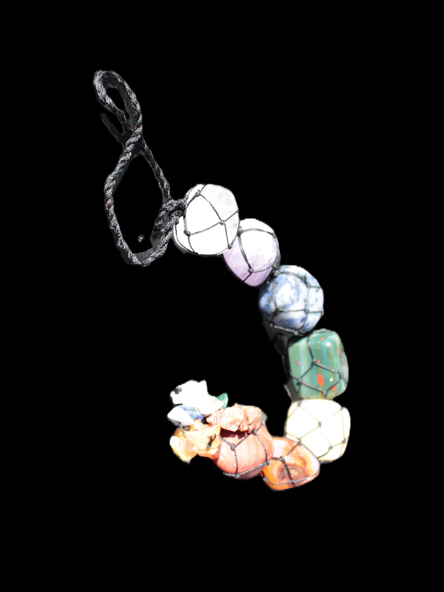 Seven Chakra Hanging ornament 298mm Rocks and Things Store