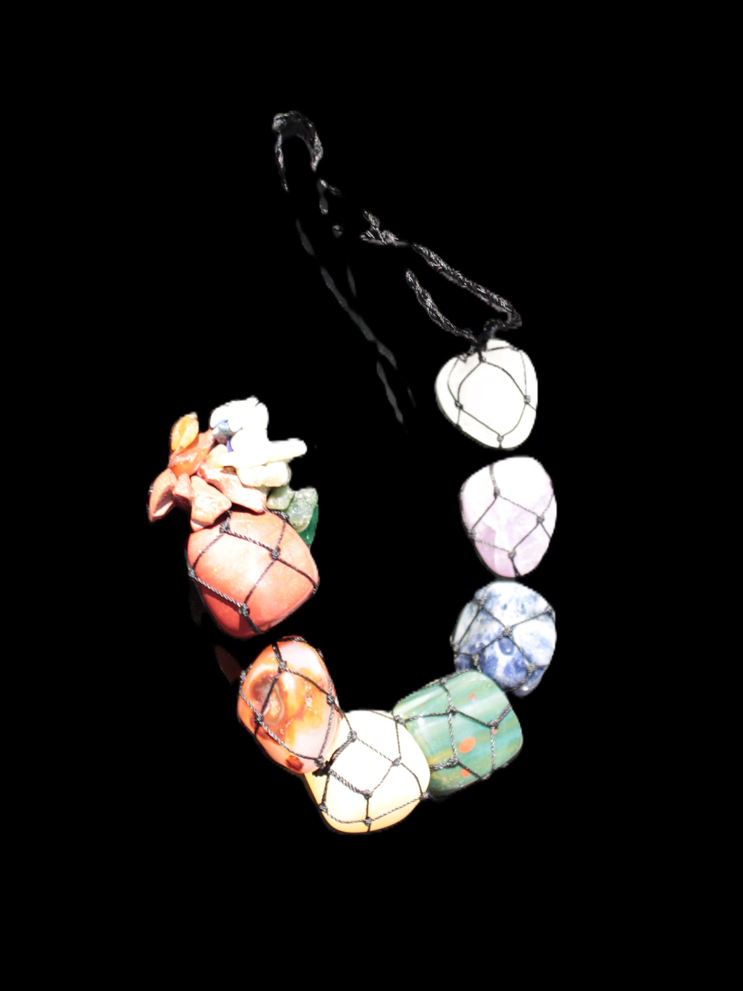 Seven Chakra Hanging ornament 298mm Rocks and Things Store