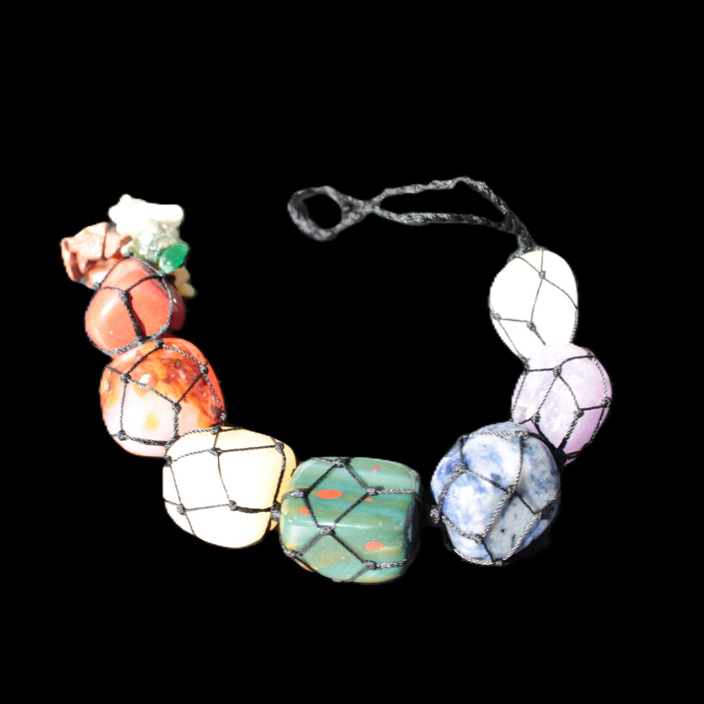 Seven Chakra Hanging ornament 298mm Rocks and Things Store
