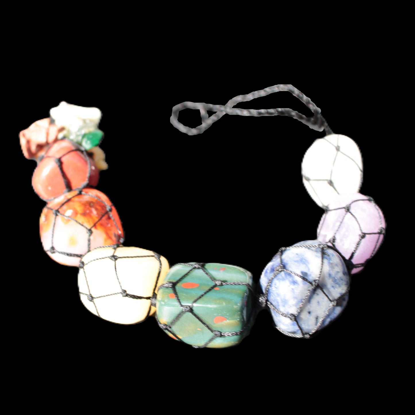 Seven Chakra Hanging ornament 298mm Rocks and Things Store
