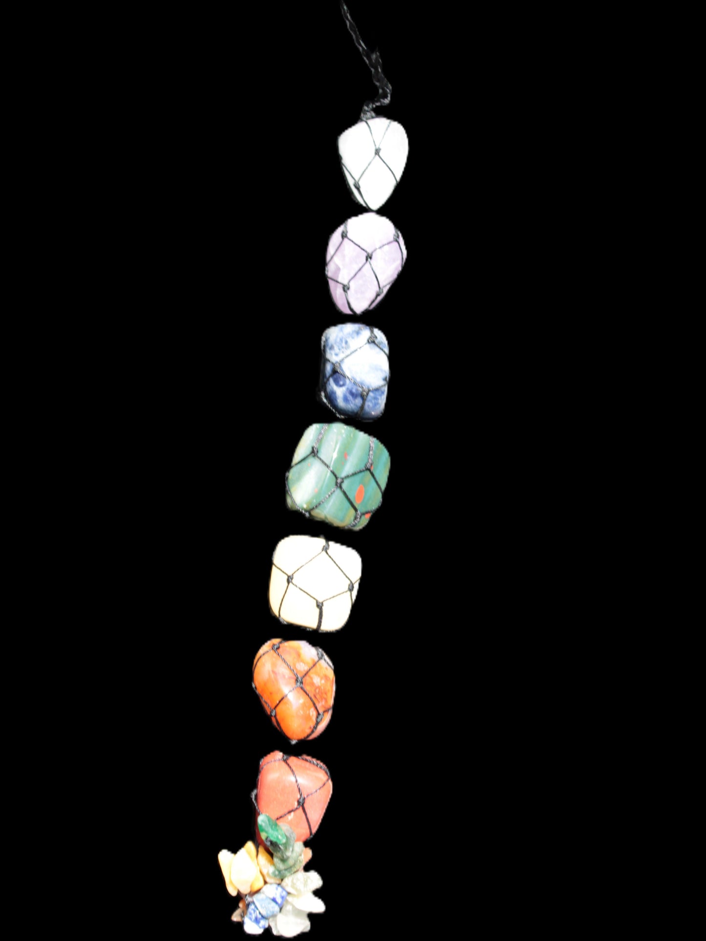 Seven Chakra Hanging ornament 298mm Rocks and Things Store