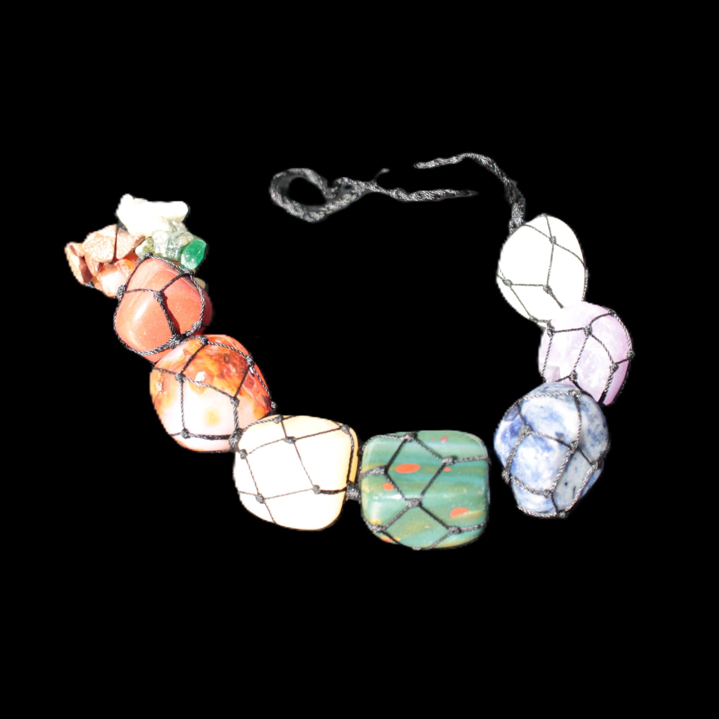 Seven Chakra Hanging ornament 298mm Rocks and Things Store