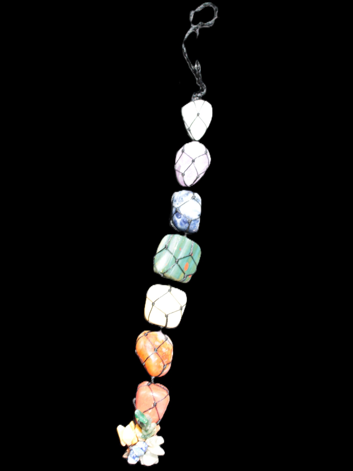 Seven Chakra Hanging ornament 298mm Rocks and Things Store