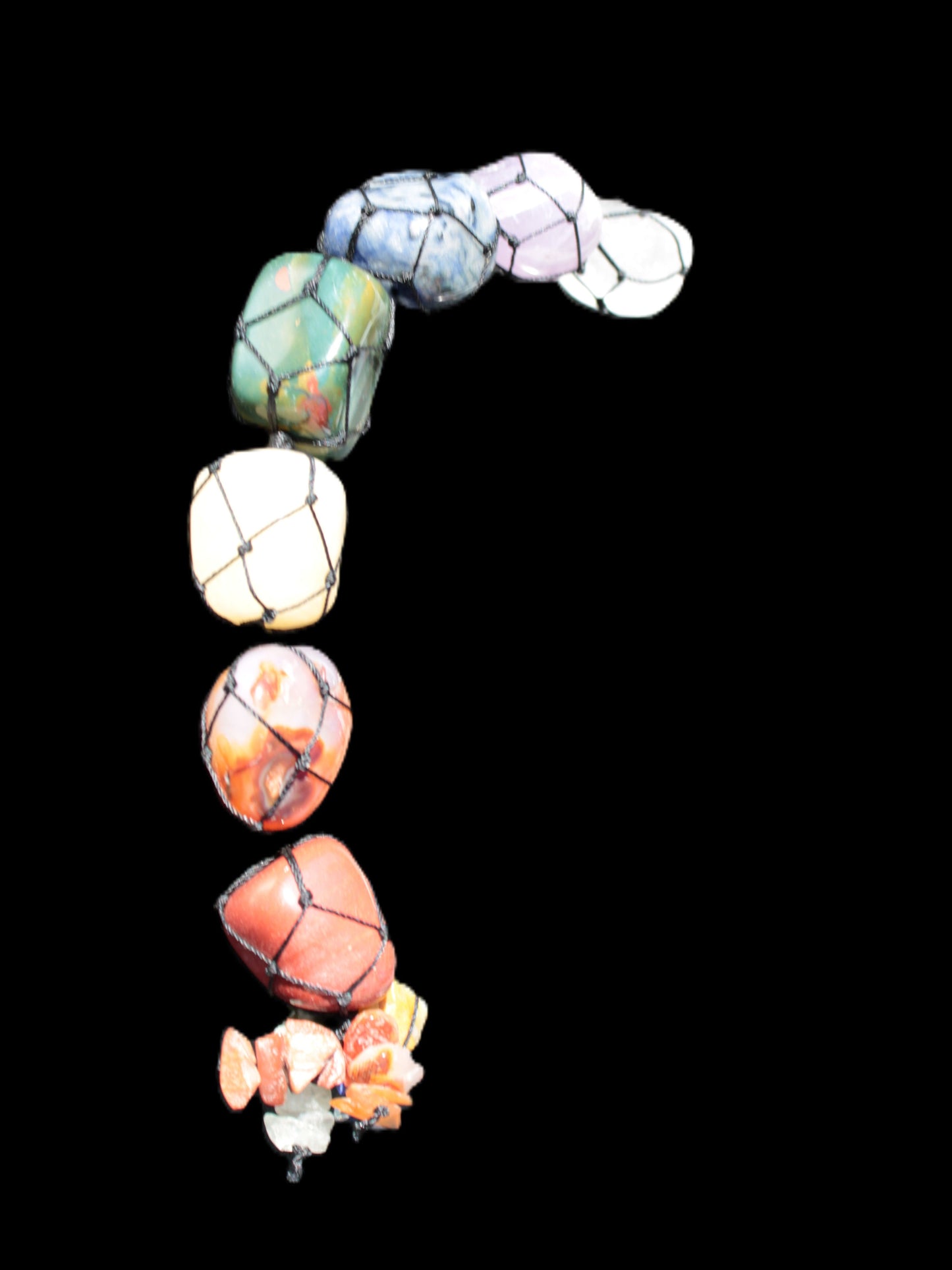 Seven Chakra Hanging ornament 298mm Rocks and Things Store