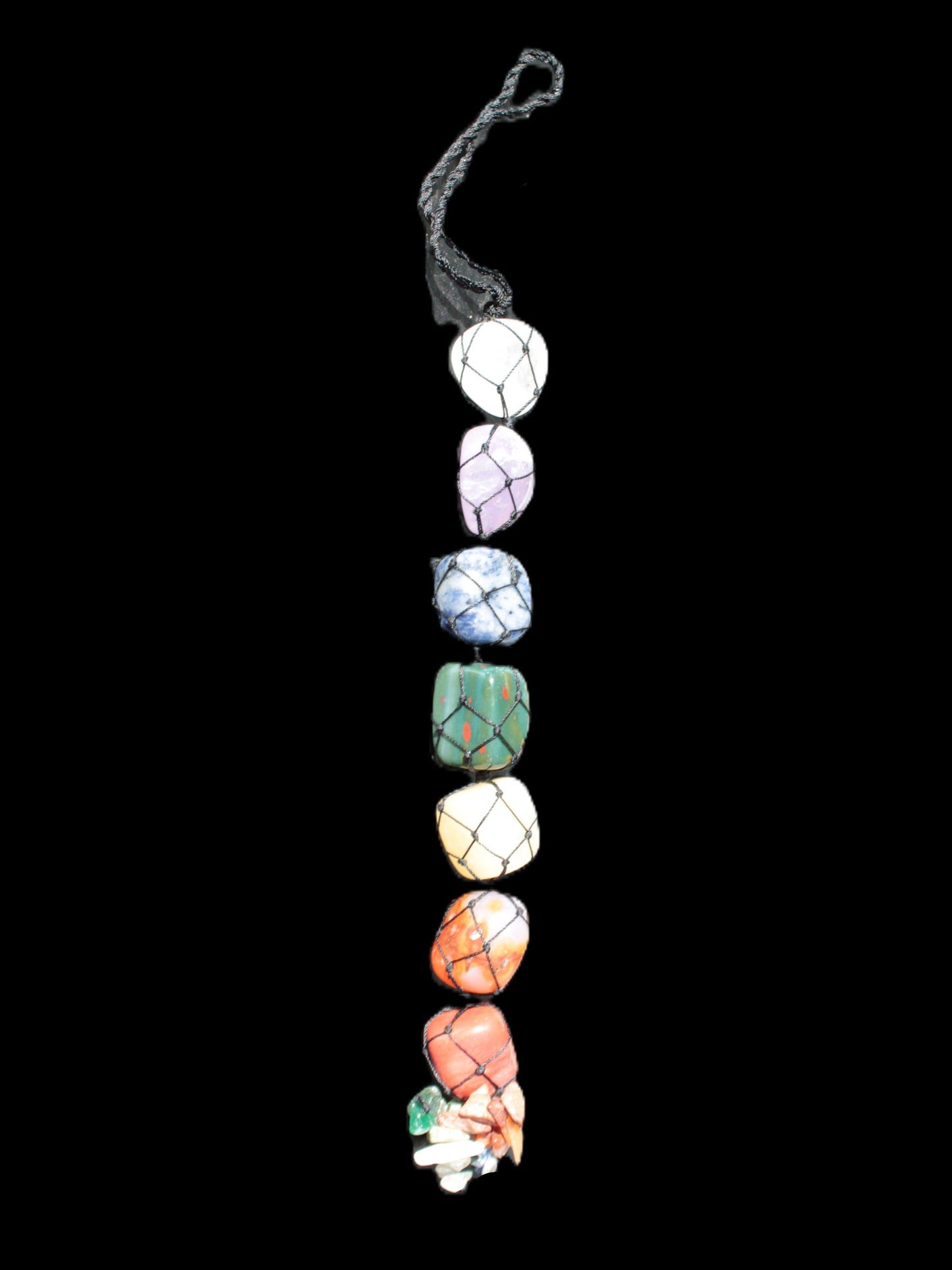 Seven Chakra Hanging ornament 298mm Rocks and Things Store