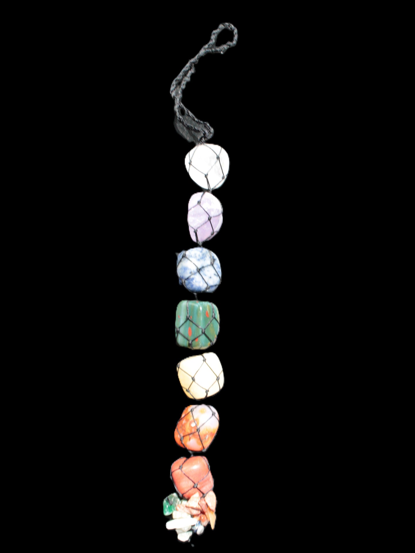 Seven Chakra Hanging ornament 298mm Rocks and Things Store