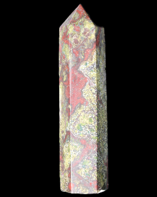 Dragons Blood Stone wand 87*23*19mm 79g in sunlight - Rocks and Things Store