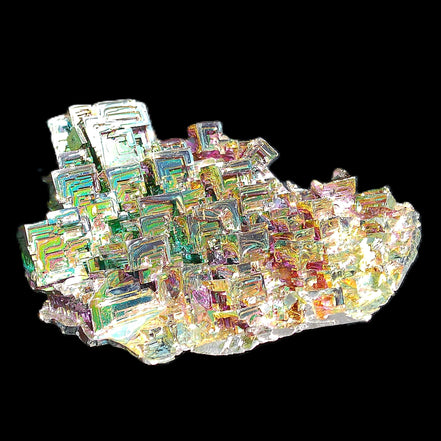 Bismuth crystal 122*90*32mm 501g in sunlight - Rocks and Things Store