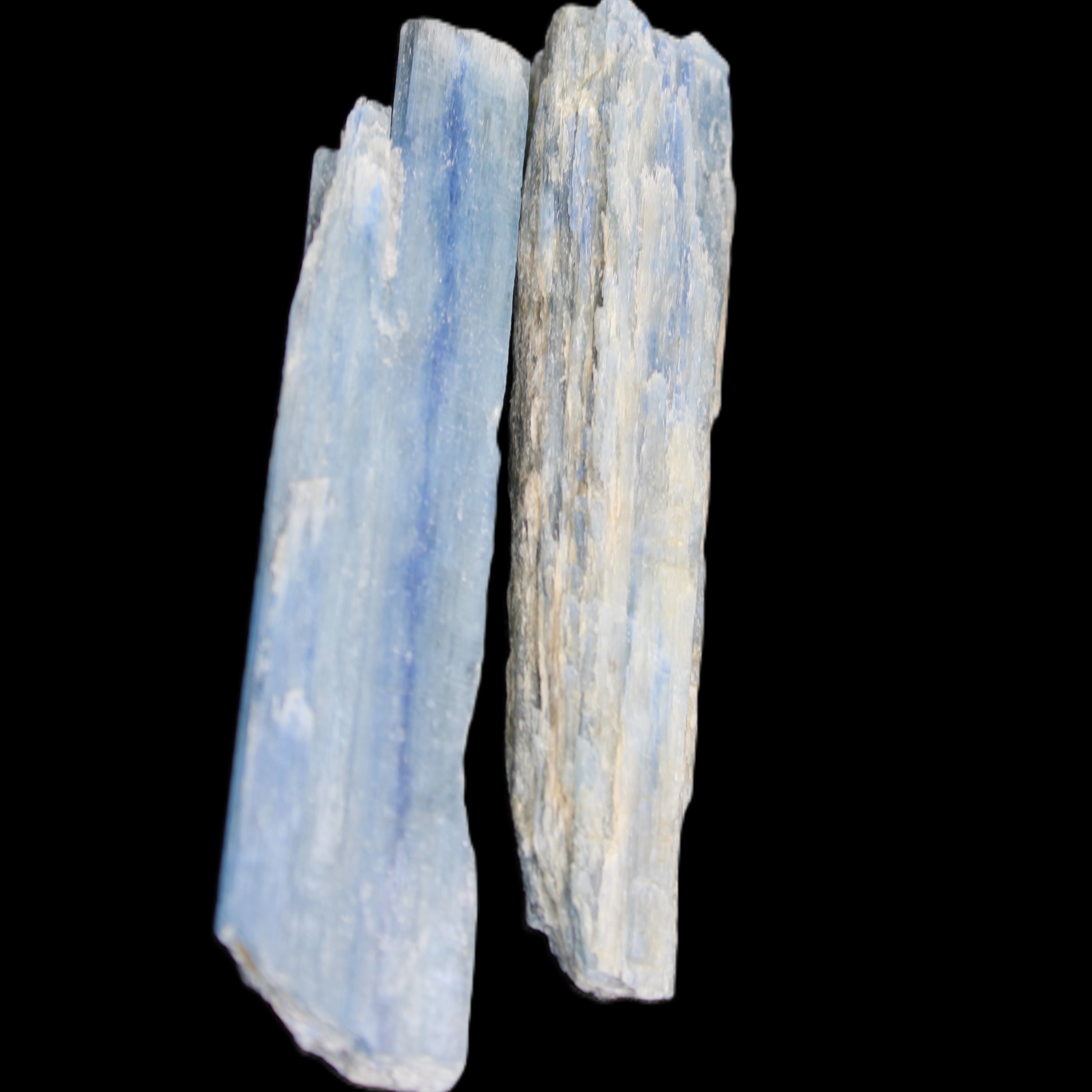 Natural Blue Kyanite blade crystals 20-24g in sunlight - Rocks and Things Store