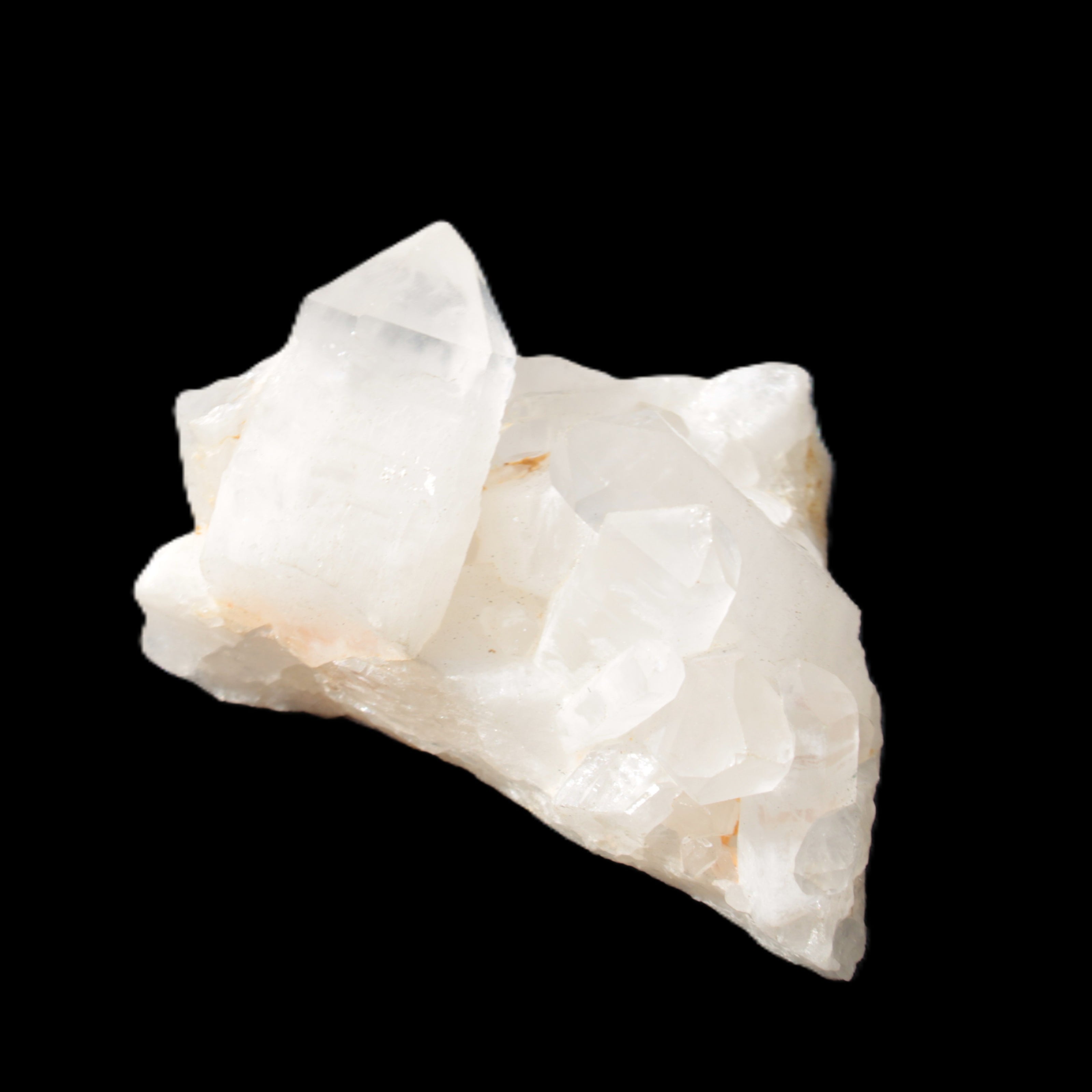 Clear Quartz cluster from Madagascar 52*36mm 52.8g in sunlight