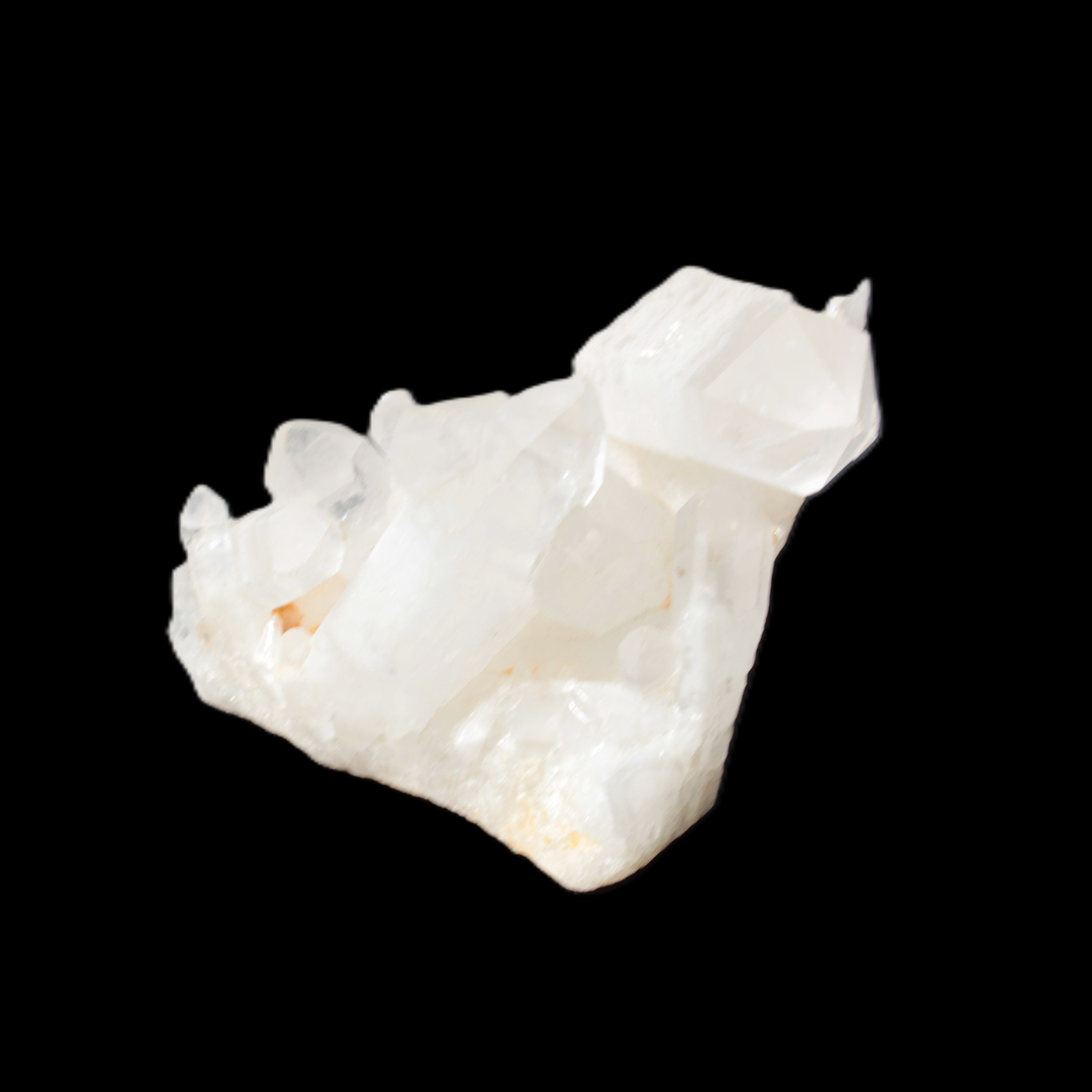 Clear Quartz cluster from Madagascar 52*36mm 52.8g in sunlight