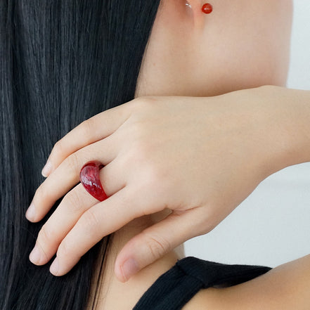 Marble Mari Ring