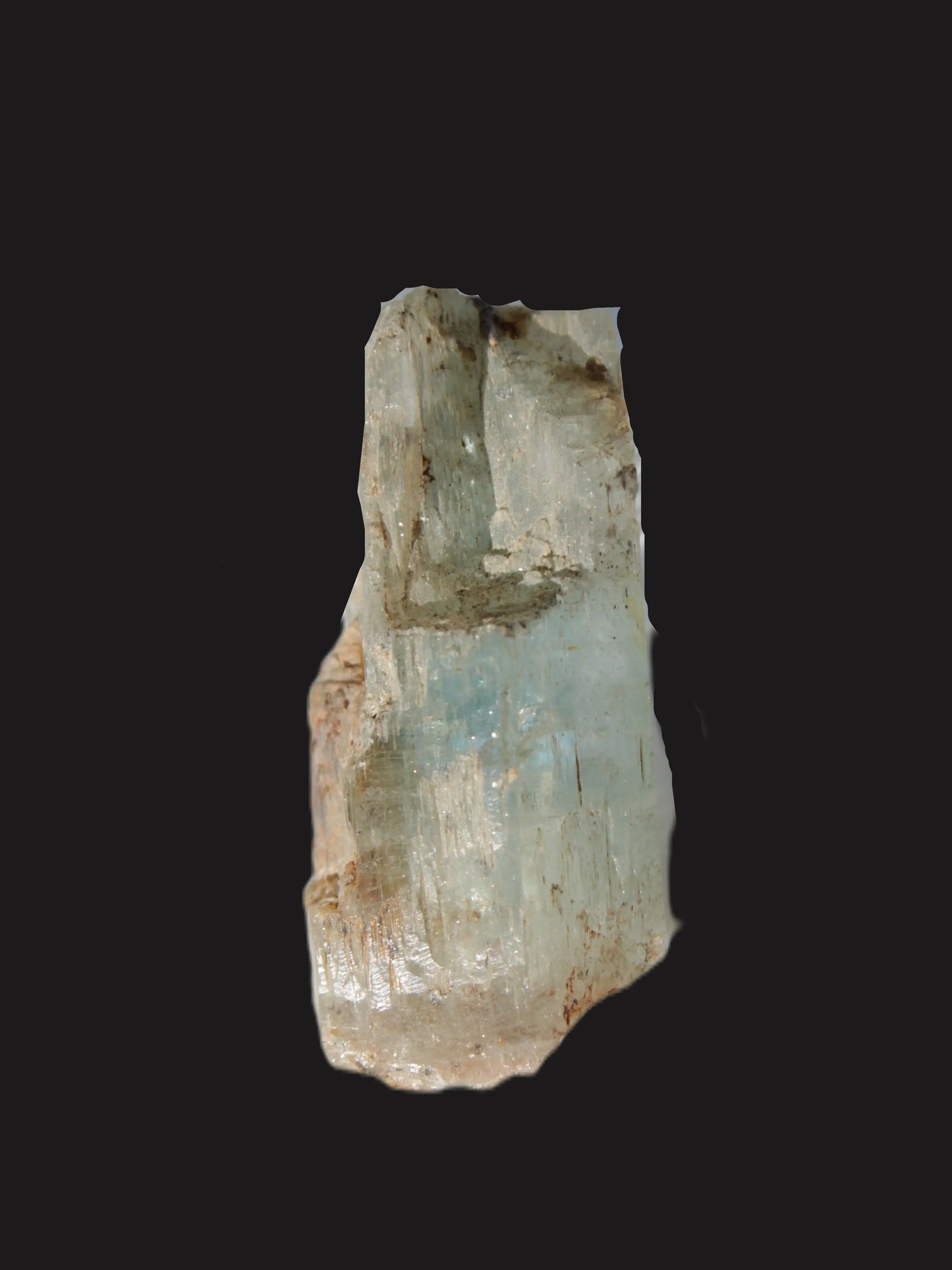 Aquamarine crystal from Afghanistan 32.6ct 6.5g Rocks and Things