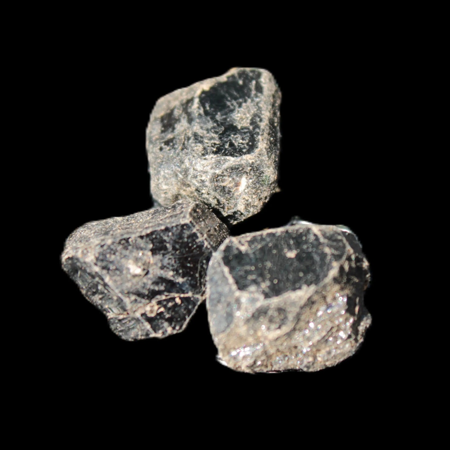 Black Tourmaline 3 crystals 5-7g Rocks and Things