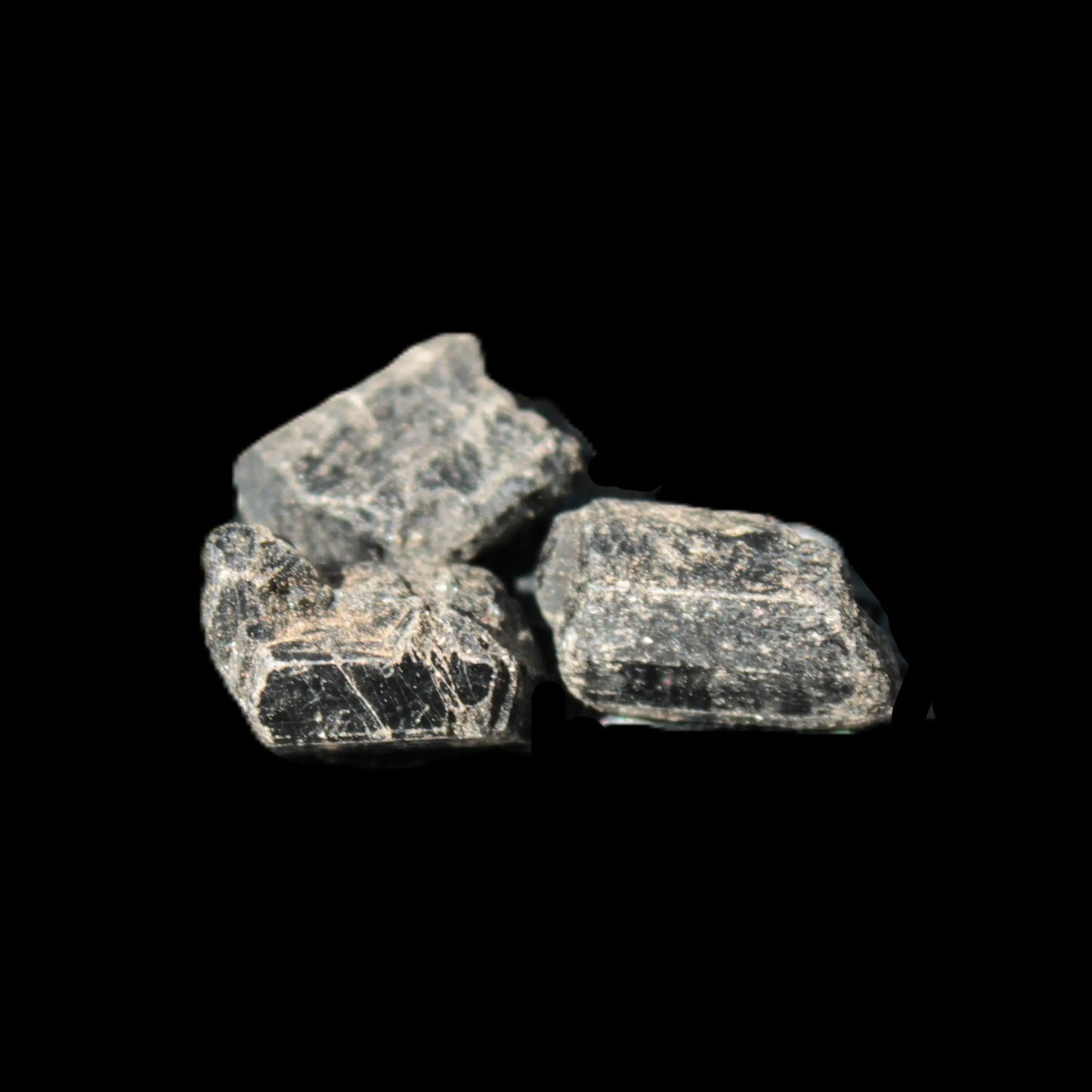 Black Tourmaline 3 crystals 5-7g Rocks and Things
