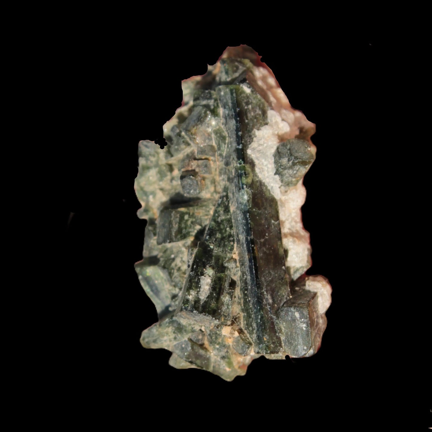 Epidote cluster from Afghanistan 6.4g - Rocks and Things Store