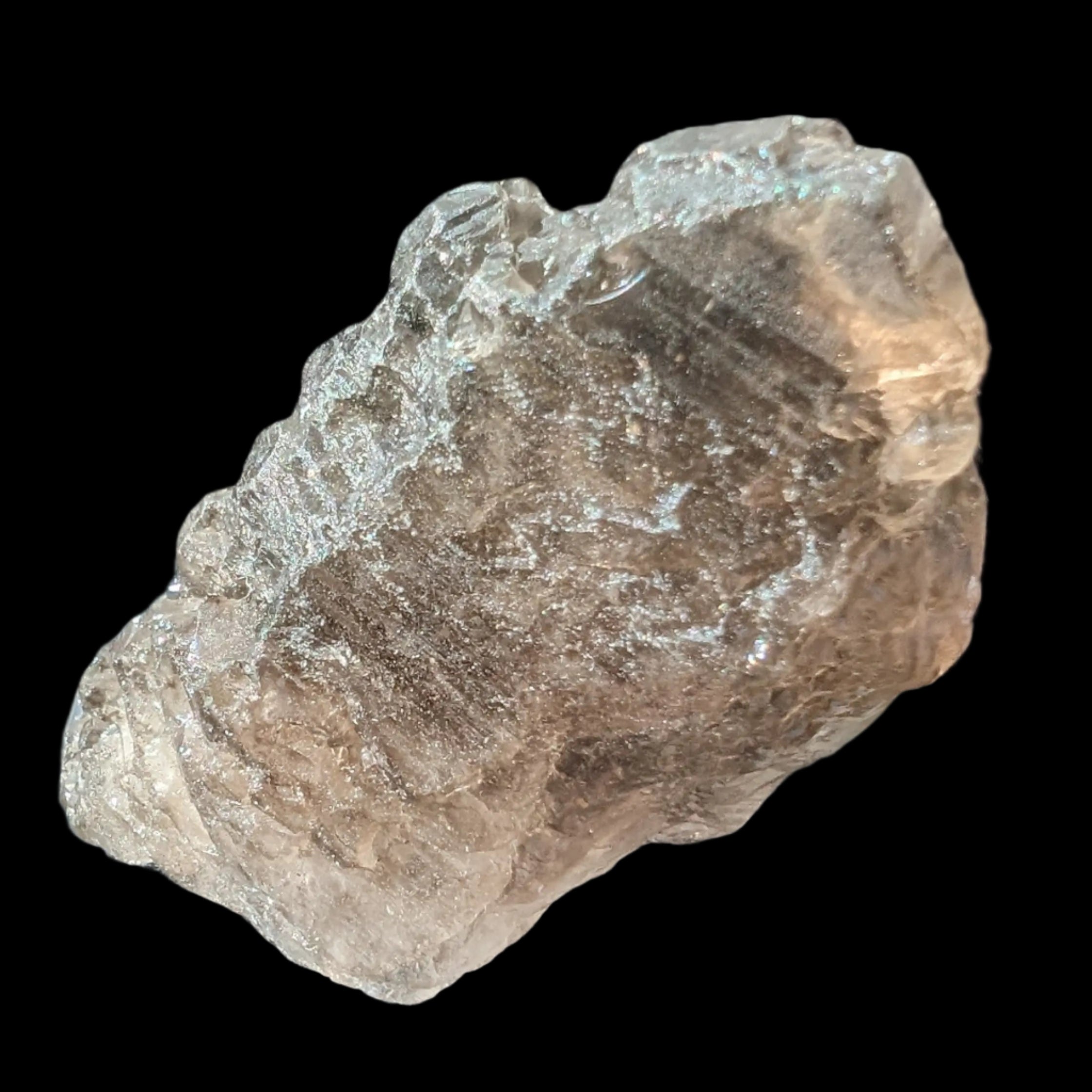 Etched Smoky Quartz from Himalaya 21g in sunlight - Rocks and Things Store