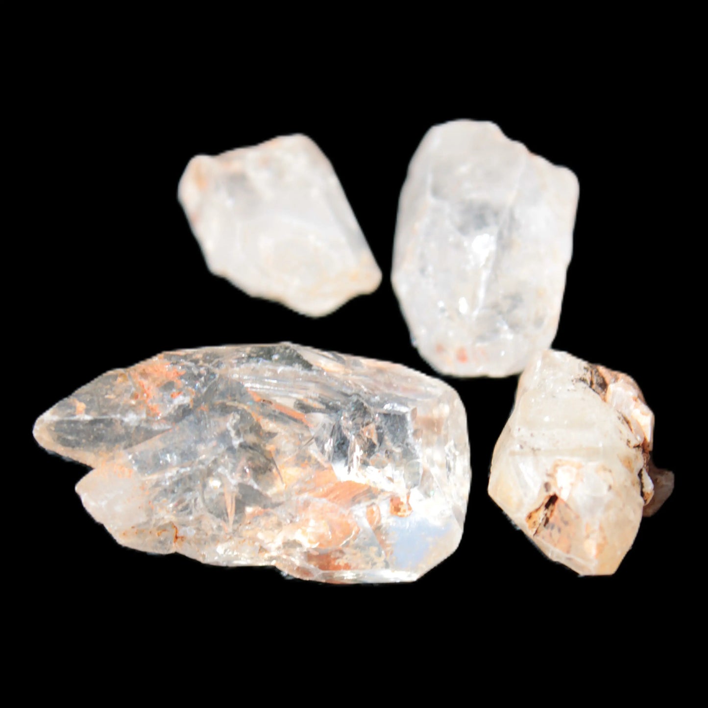 Fenster Enhydro Quartz with oil 1-6 crystals 11-18g Rocks and Things