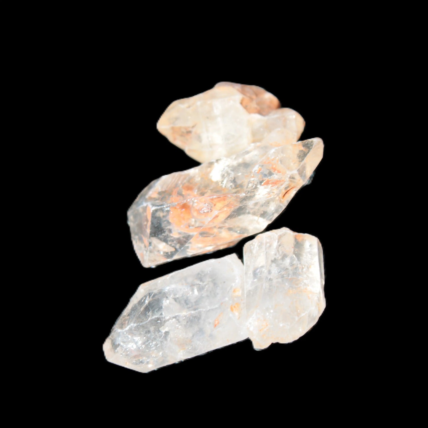Fenster Enhydro Quartz with oil 1-6 crystals 11-18g Rocks and Things