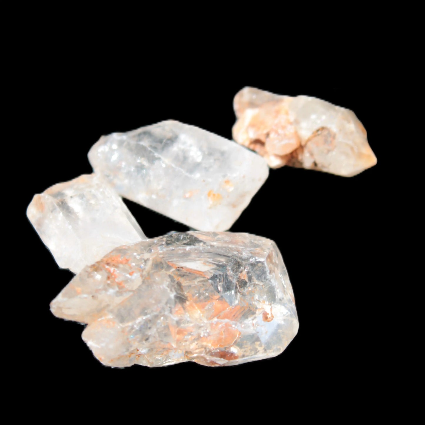 Fenster Enhydro Quartz with oil 1-6 crystals 11-18g Rocks and Things