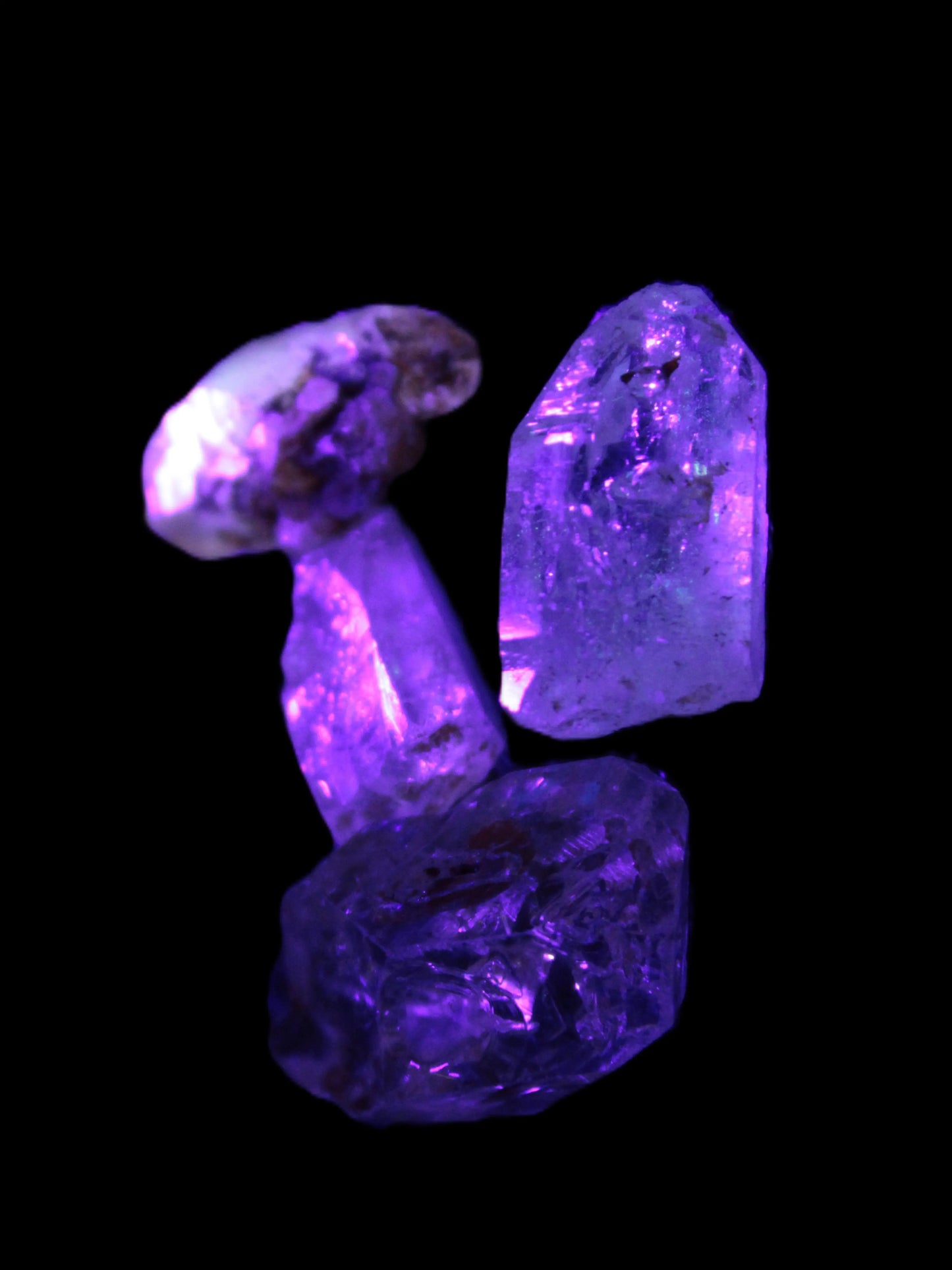 Fenster Enhydro Quartz with oil 1-6 crystals 11-18g Rocks and Things