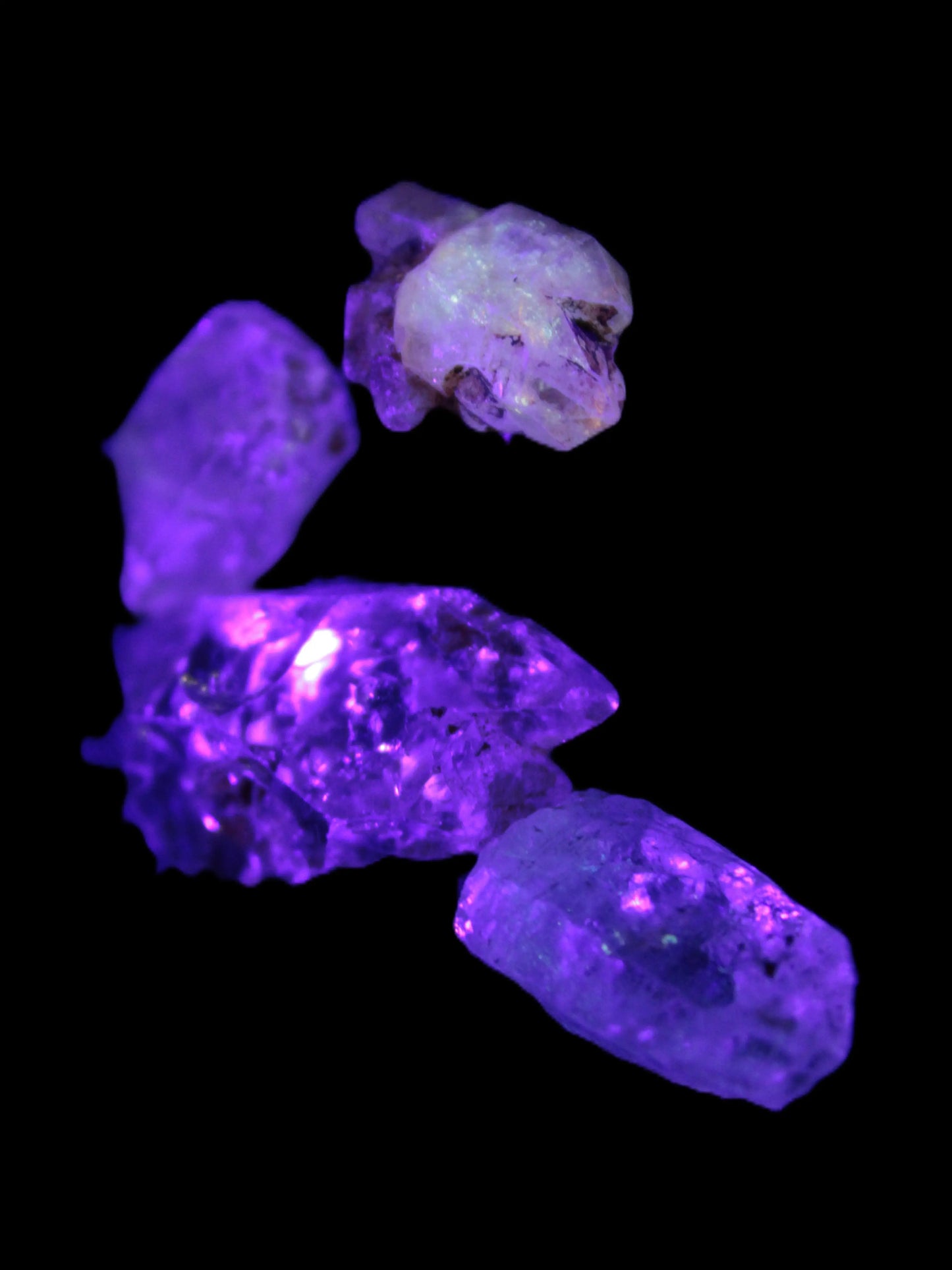 Fenster Enhydro Quartz with oil 1-6 crystals 11-18g Rocks and Things