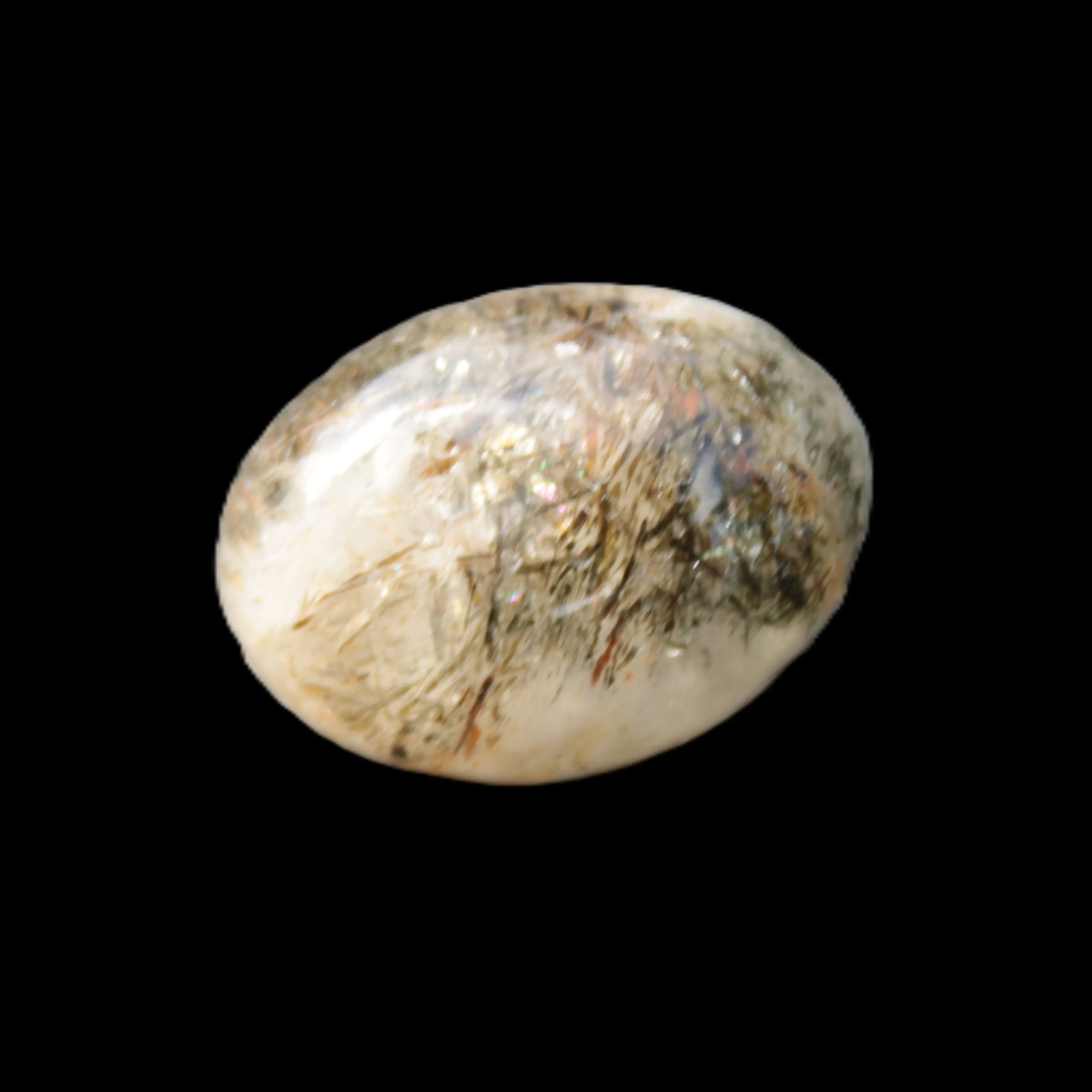 Green Tourmaline in Quartz small polished crystal 9g Rocks and Things