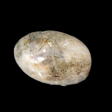 Green Tourmaline in Quartz small polished crystal 9g Rocks and Things