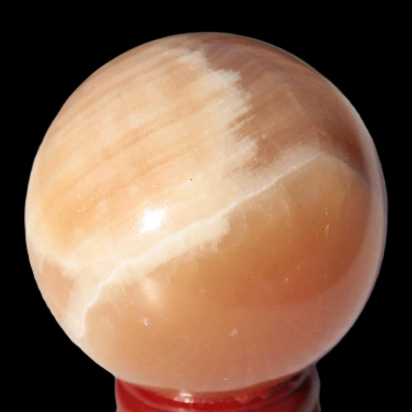 Honey Calcite sphere 53mm 175g Rocks and Things