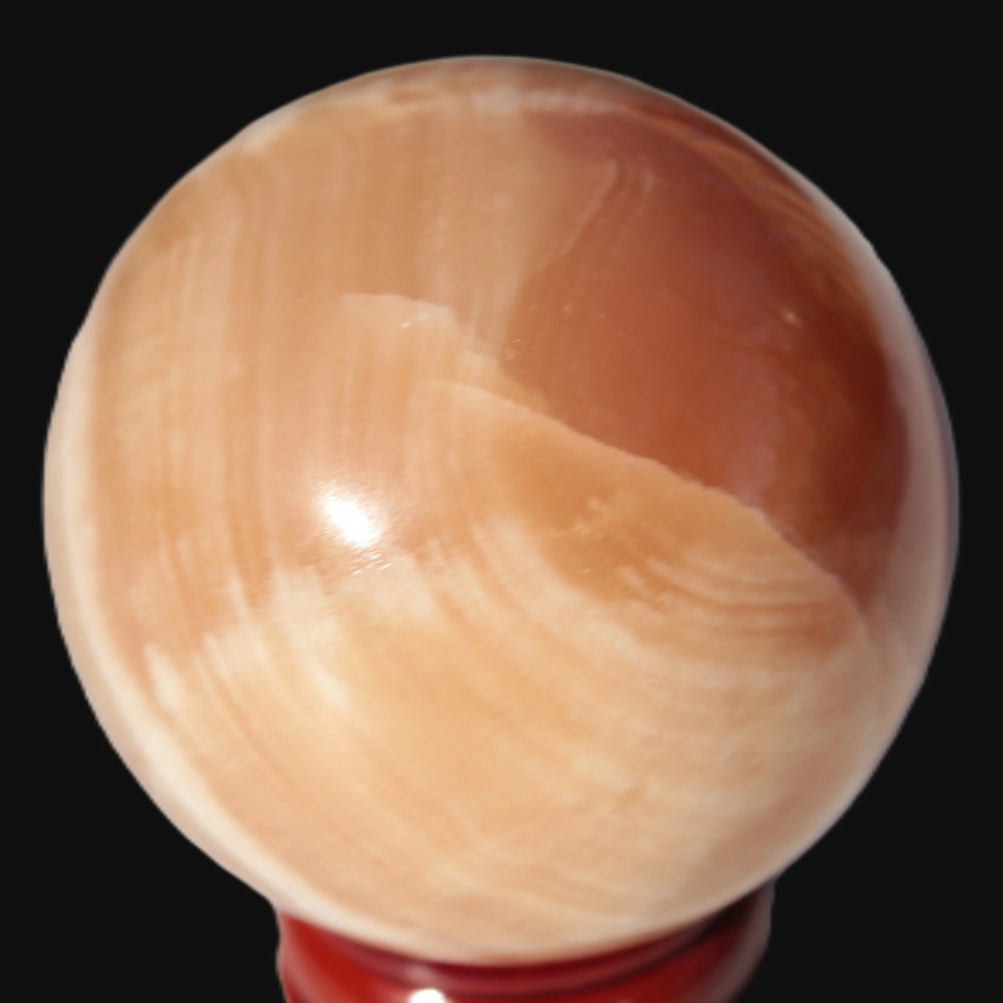 Honey Calcite sphere 53mm 175g Rocks and Things