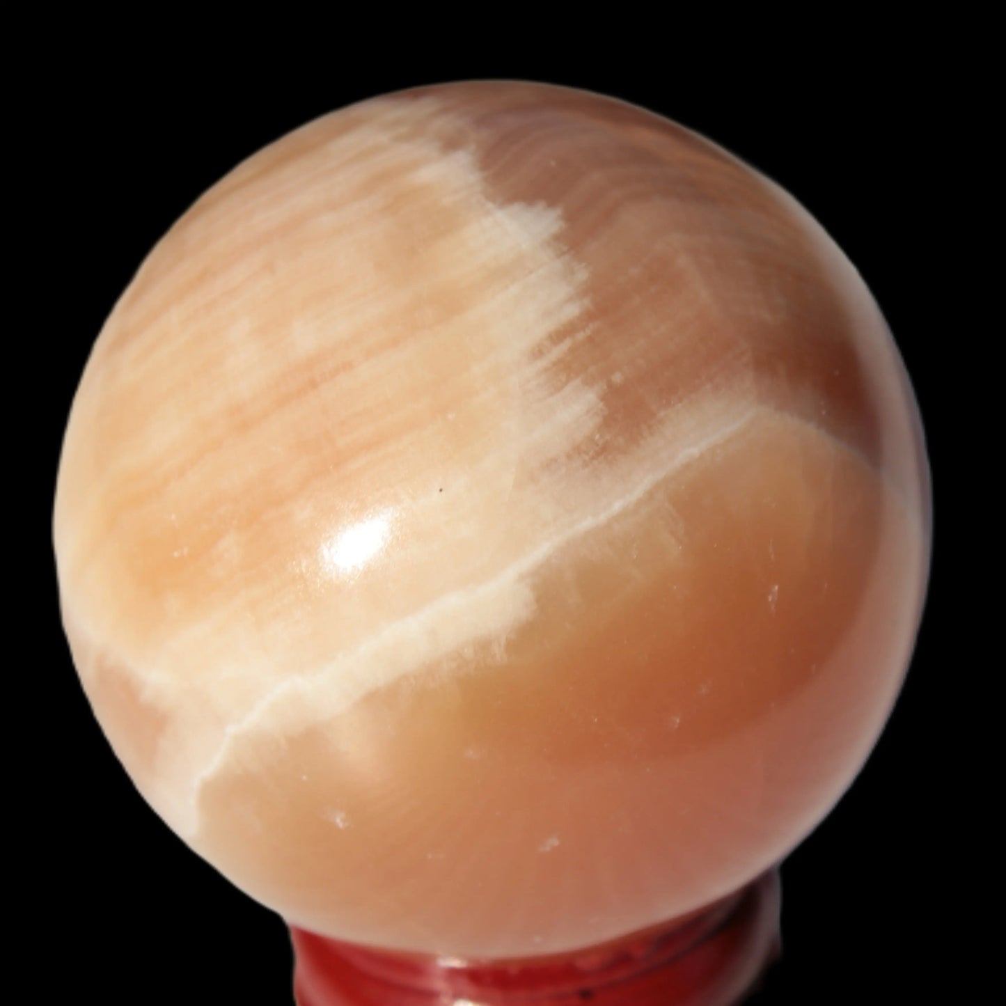Honey Calcite sphere 53mm 175g Rocks and Things