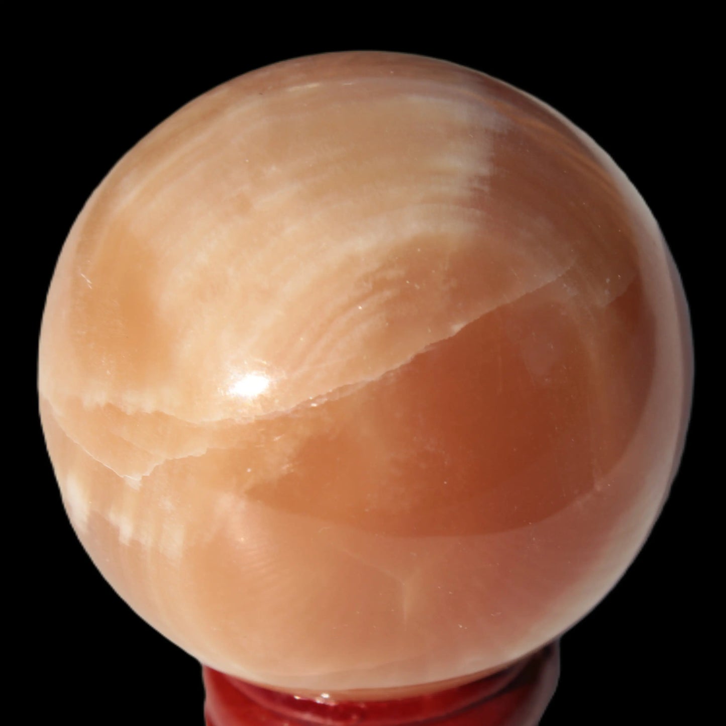 Honey Calcite sphere 53mm 175g Rocks and Things