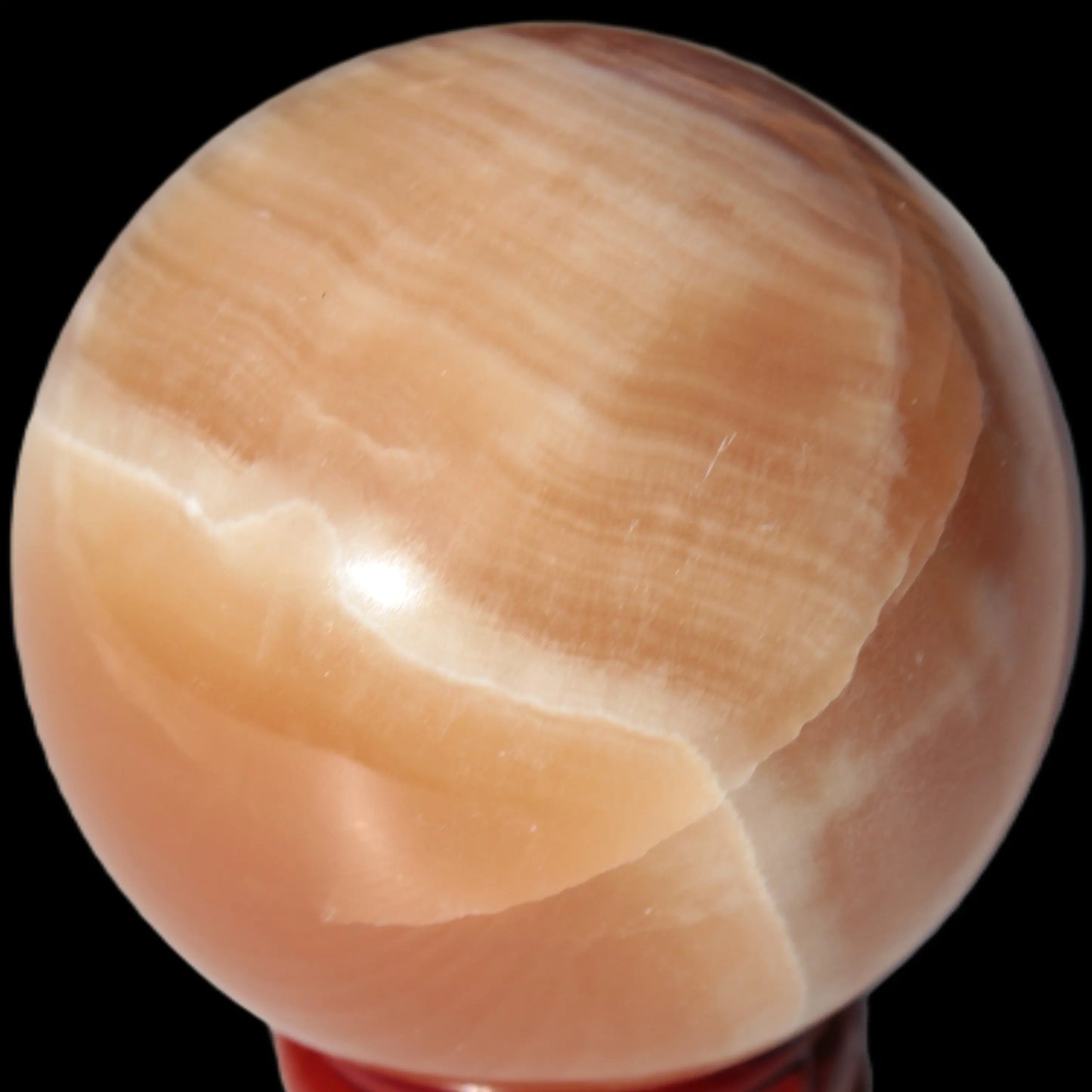 Honey Calcite sphere 53mm 175g Rocks and Things